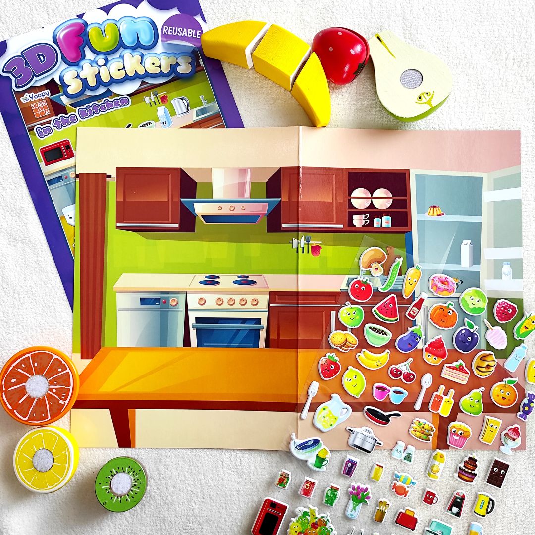 3D Oktató matricák