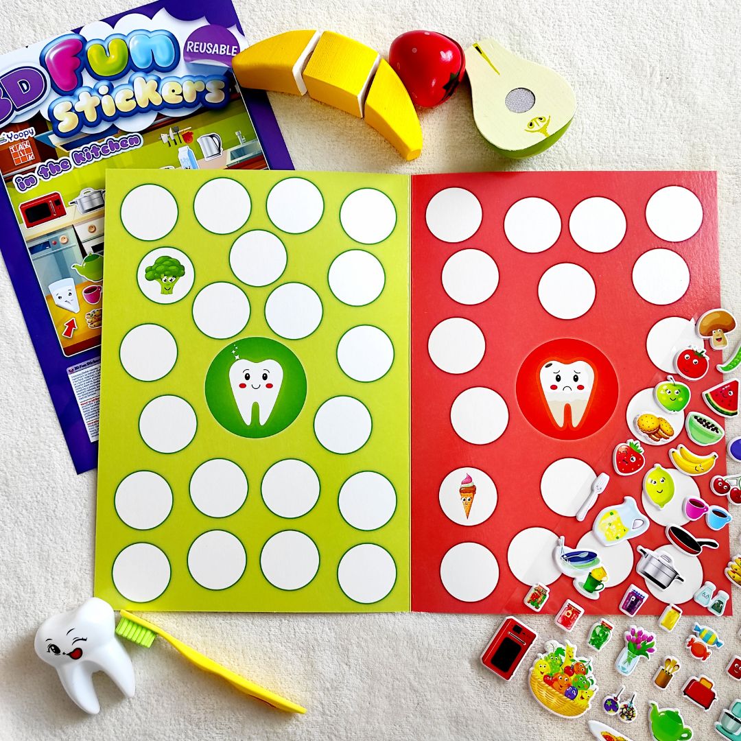 3D Oktató matricák