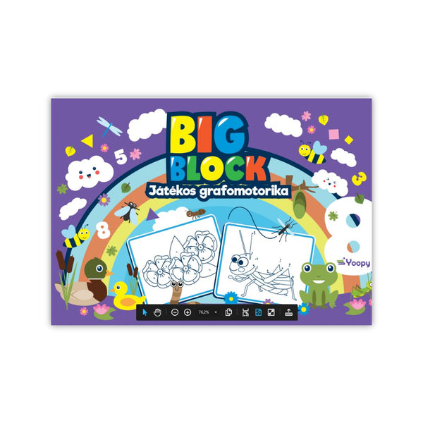 eBig Block - 50 oldalas, letölthető feladatfüzet a legkisebbek számára