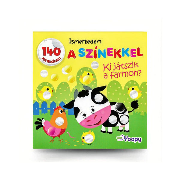 Ismerekedem a színekkel - matricás foglalkoztató