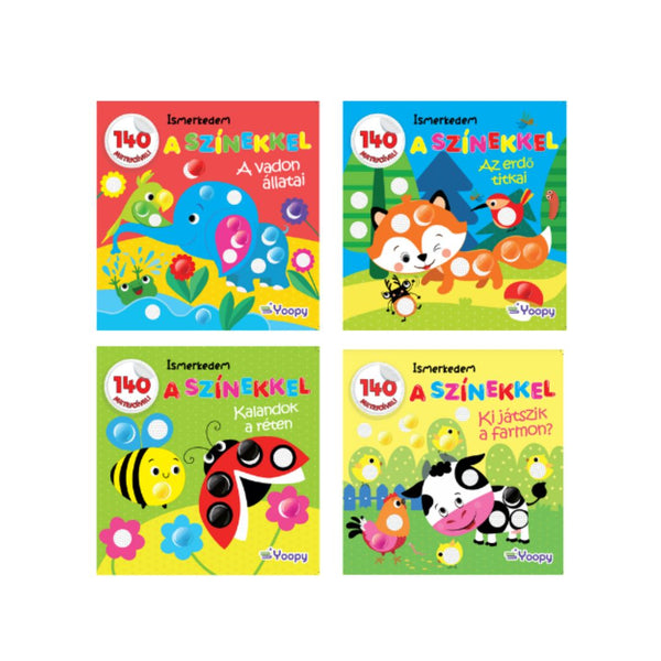 Ismerekedem a színekkel - matricás foglalkoztató