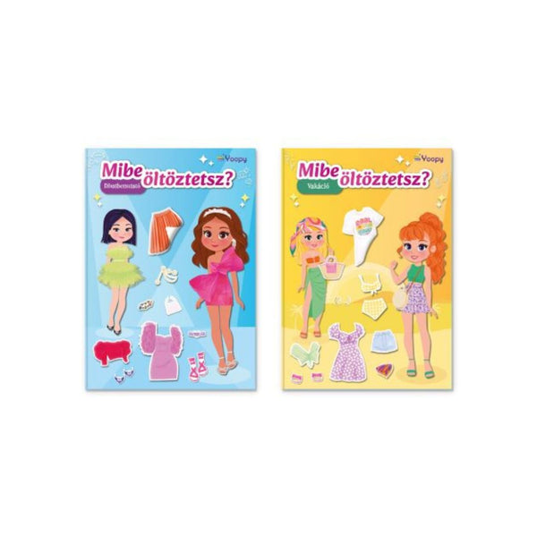 Mibe öltöztetsz? - matricás foglalkoztató