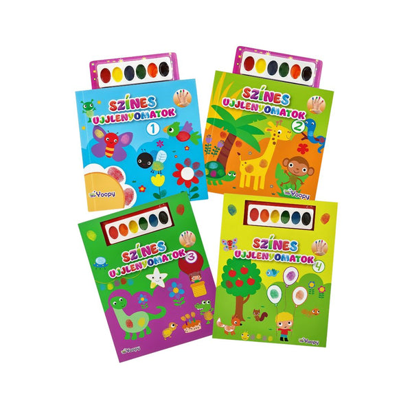 Színes ujjlenyomatok (ujjfestés)