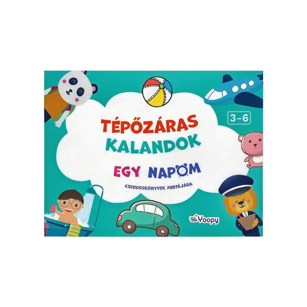 Tépőzáras kalandok (csendeskönyvek mintájára)