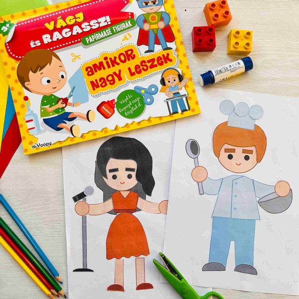 Vágj és ragassz! - papírmasé figurák