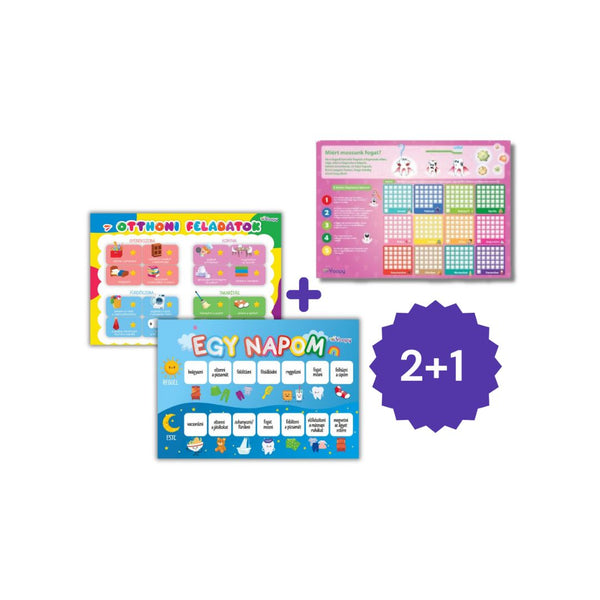 Napi rutin: 2+1 tervező csomag