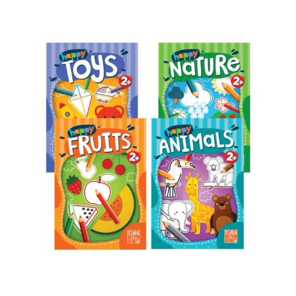 Happy színezők bölcsiseknek