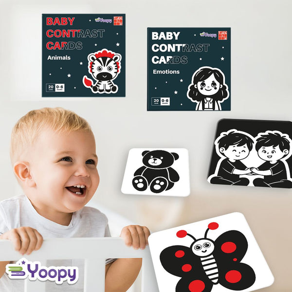 Kontrasztos kártyák a legkisebbeknek