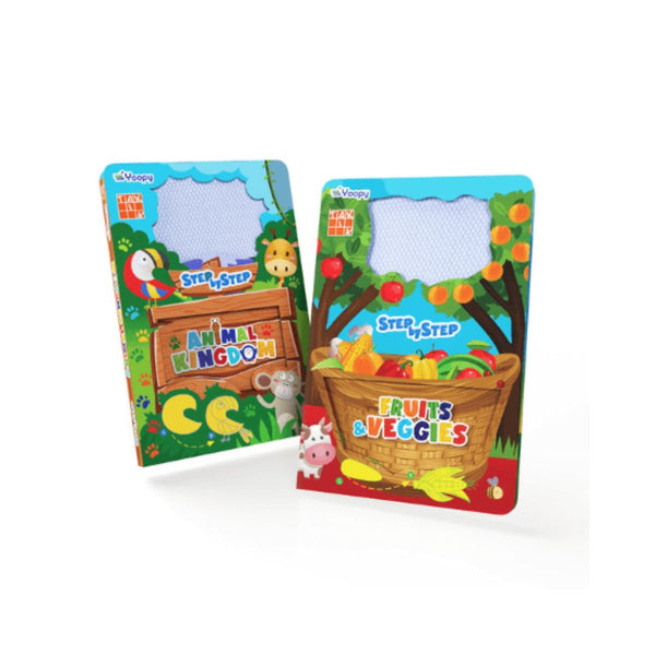 Mágneses rajztábla - Rajzolj lépésről lépésre