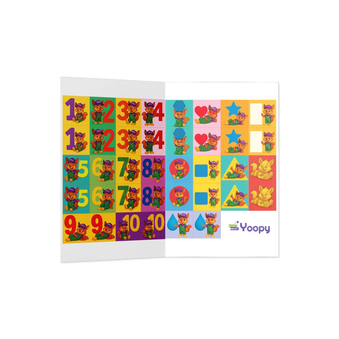 Yoopy memóriajáték (pexeso)