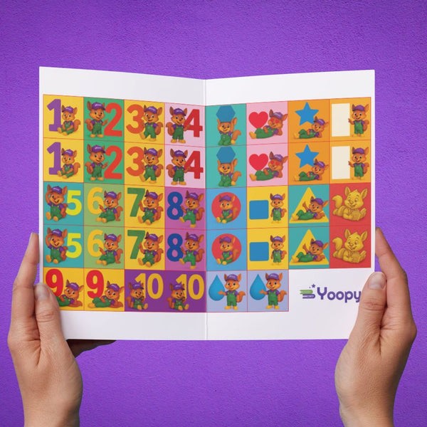 Yoopy memóriajáték (pexeso)