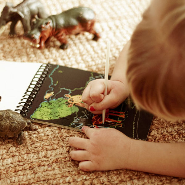 Scratch book kaparós füzet