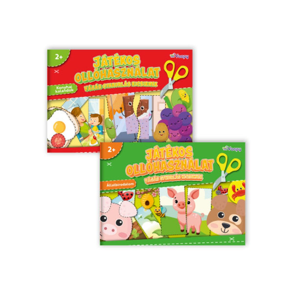 Vágj és ragassz! - játékos ollóhasználat