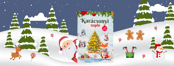 Hogyan tehetjük varázslatossá a karácsony előtti időszakot? A válasz a Karácsonyi Naplóban rejlik!