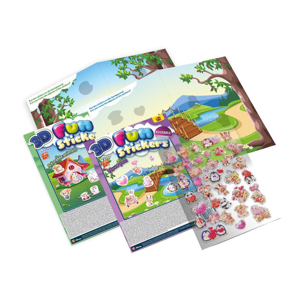 Csillogó 3D matricák