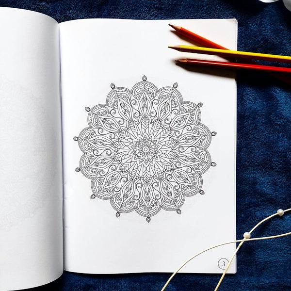 Keep calm & draw kreatív mandala színezők