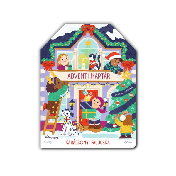 Adventi naptár: Karácsonyi falucska
