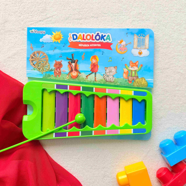 Dalolóka – daloskönyv xilofonnal