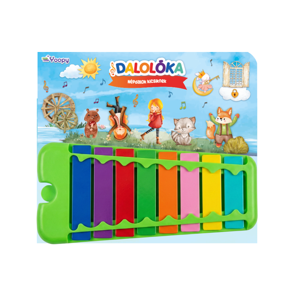 Dalolóka – daloskönyv xilofonnal
